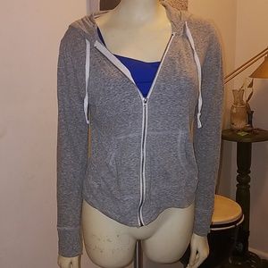 Large lightweight hooded sweatshirt